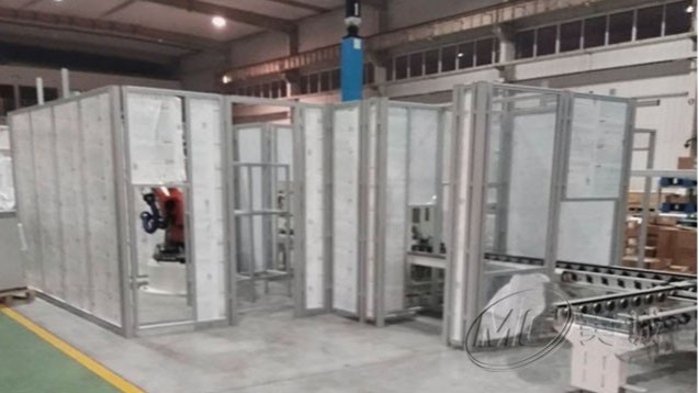 鋁型材設(shè)備防護圍欄 鋁型材設(shè)備防護圍欄