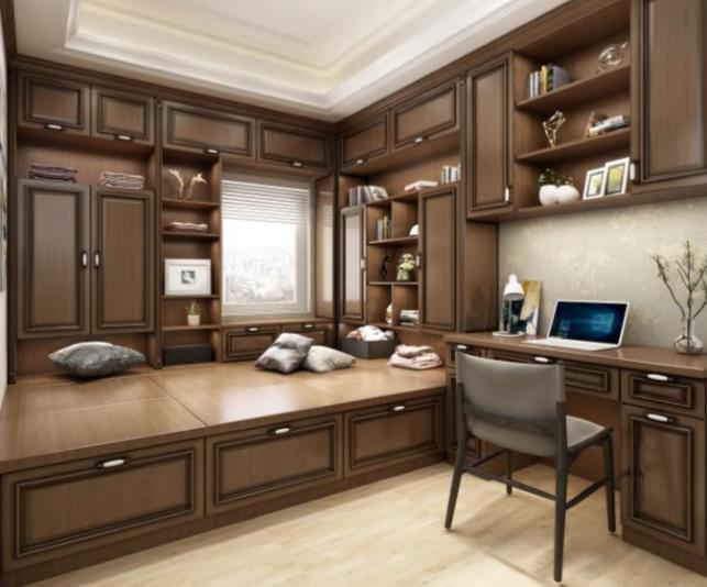 全鋁榻榻米-03（風格：中式；顏色：胡桃）