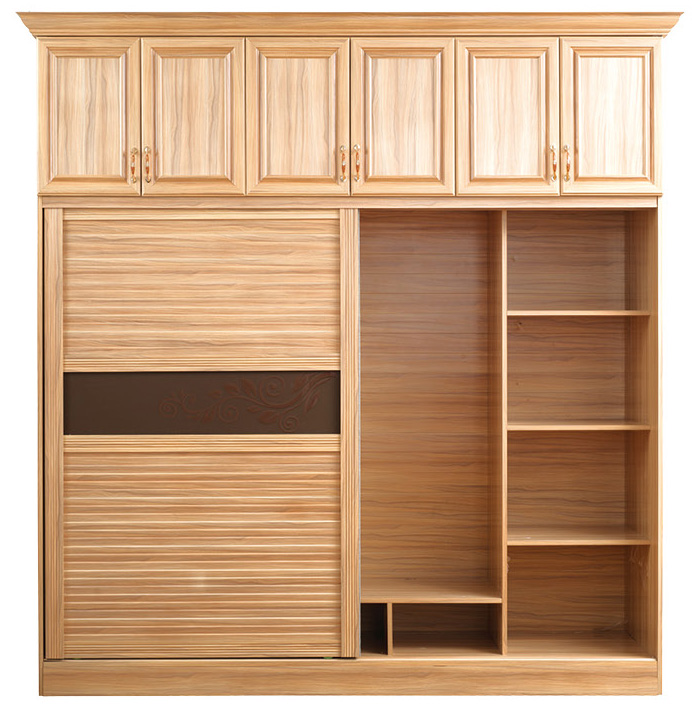 全鋁衣柜-01（風(fēng)格：中式；顏色：黃檀）