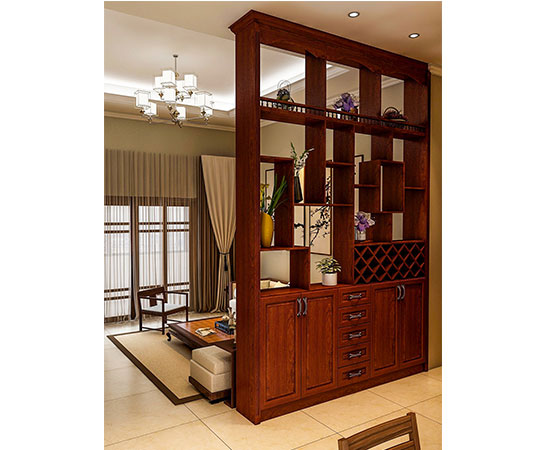 全鋁博古架-02（風(fēng)格：中式；顏色：金像）