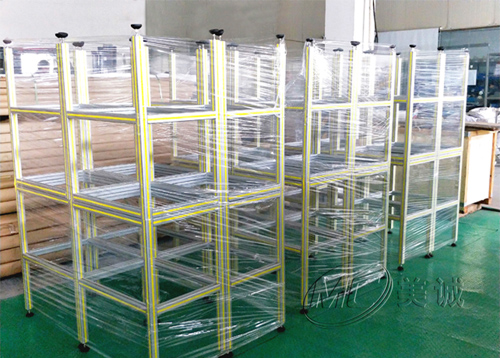 組裝鋁<i style='color:red'>型材架</i>子的型材，影響其承重